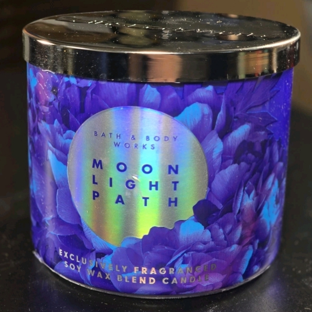 Bath & Body Works MOONLIGHT PATH 14.5 Oz 3 Wick Candle New